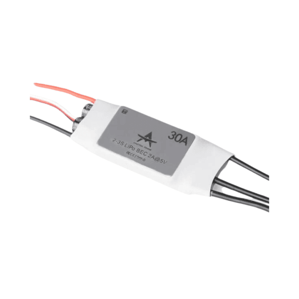 Image contains picture of T-Motor AT 30A 2-3S ESC.