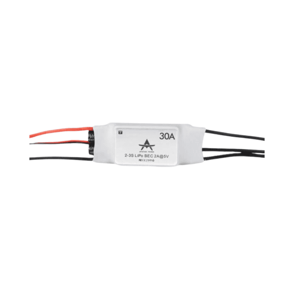 Image contains picture of T-Motor AT 30A 2-3S ESC.