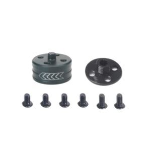 this image refers to Tarot Quick Release CCW Prop Adapter Black TL68B36