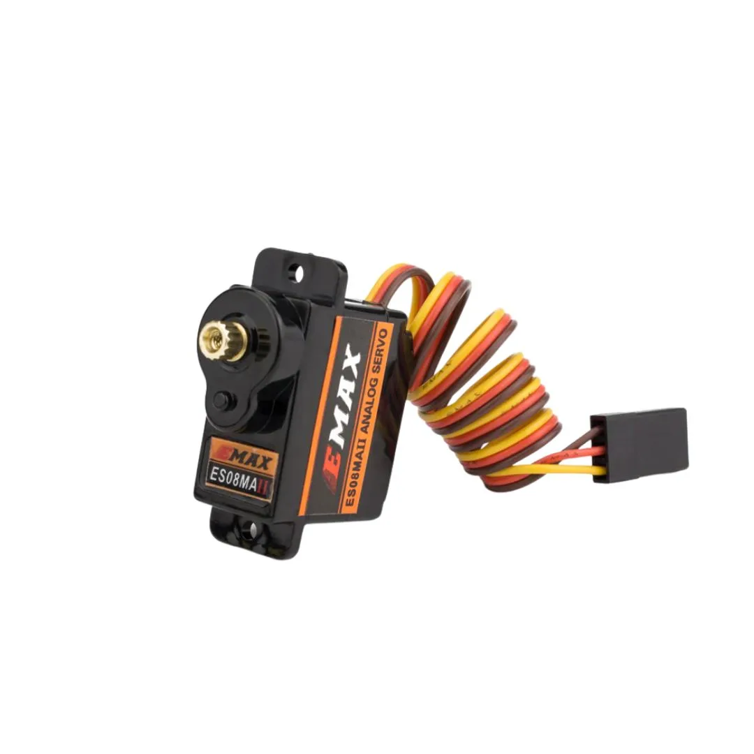 EMAX ES08MA II 12g Mini Metal Gear Analog Servo 3 EMAX ES08MA II 12g Mini Metal Gear Analog Servo