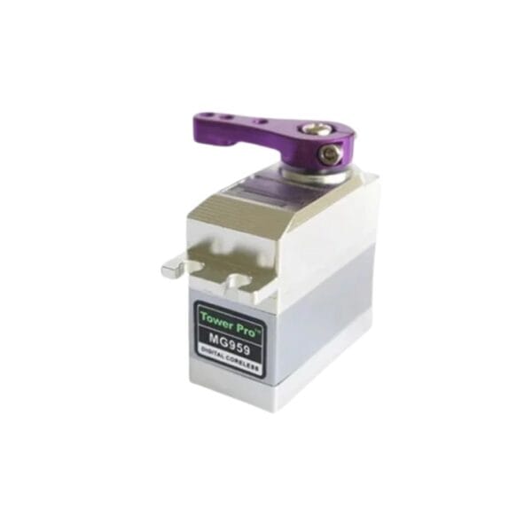 this image refers to TowerPro MG959 Full CNC Alloy Case High Torque Servo Motor