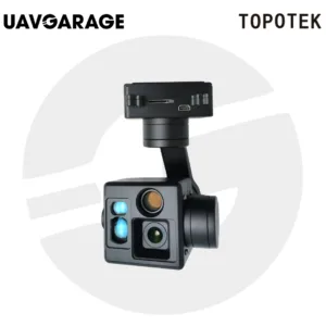 KHP415S90L12 Two fixed focal length EO +1100m LRF Small Gimbal Camera