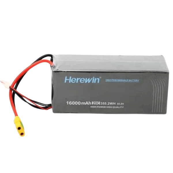 this image refers to Herewin 16000mah 6s 22.2v 20C Lipo Battery