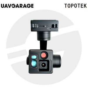 KHP415S90L12 Two fixed focal length EO +1100m LRF Small Gimbal Camera