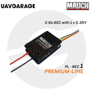 Mauch 016 – PL-2-6s BEC 2 x 5.35V with CFK enclosure