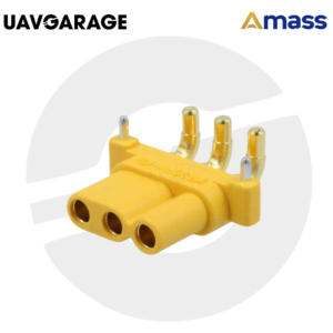 Image showcasing Amass's MR30PW Female Bullet Connector.