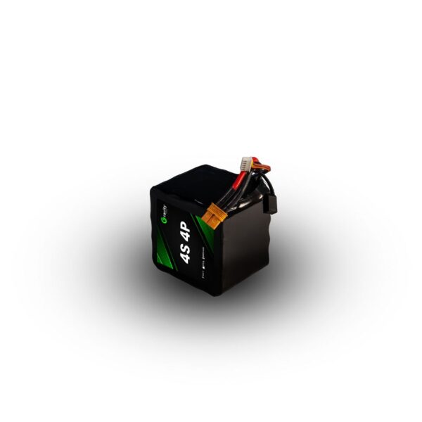 this image refers to 4S 4P 16800 mAh Li-ion Battery pack