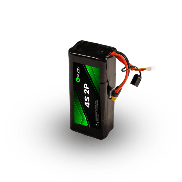 this image refers to 4S 2P 8400 mAh Li-ion Battery Pack