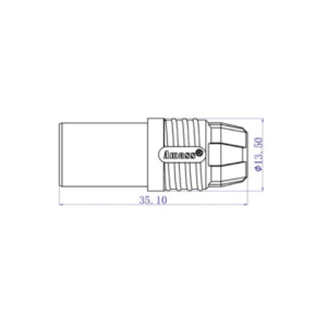 Amass AS150 Male Connector - AS150 M.G.B