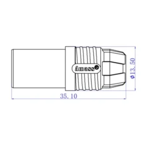 Amass AS150 Female Connector - AS150F