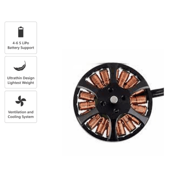 Image showcasing picture of specifications of T MOTOR ANTIGRAVITY 4006 380KV