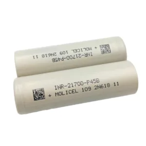 this image refers to Molicel P45B 18650 21700 mAh 45A