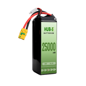this image refers to the product image of Hub-E 25000 mAh-6S1P Lithium Polymer Battery