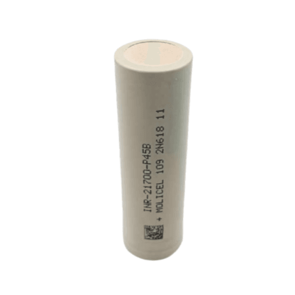 this image refers to Molicel P45B 18650 21700 mAh 45A