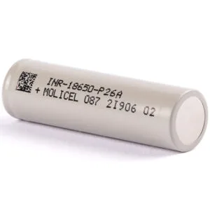 Molicel INR-18650-P26A 2600mAh 35A Battery