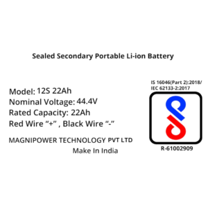 mPower 12S 22Ah Solid States Battery