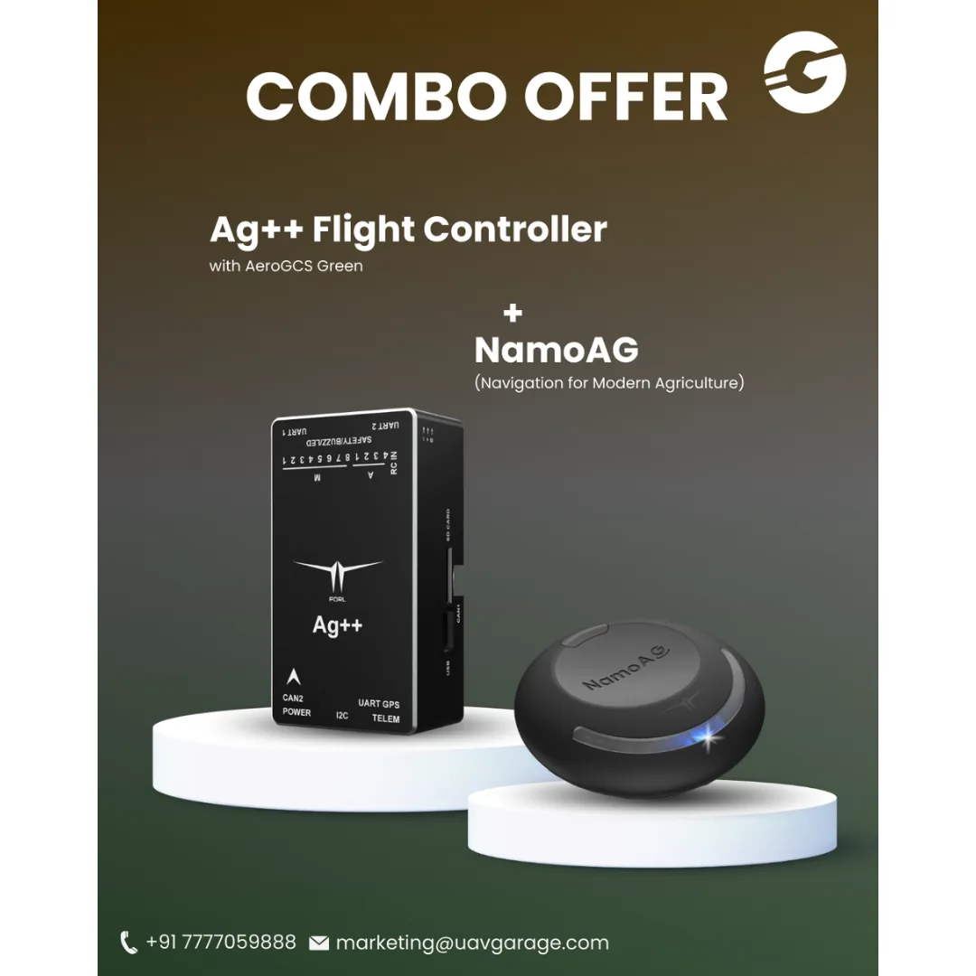 AG++ Flight Controller + NamoAG 1 this image refers to the product image of AG++ Flight Controller + NamoAG