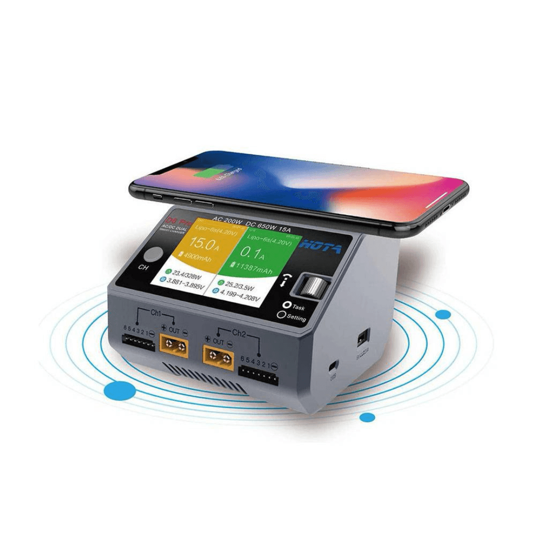 this image refers to the product image of HOTA D6 Pro Charger