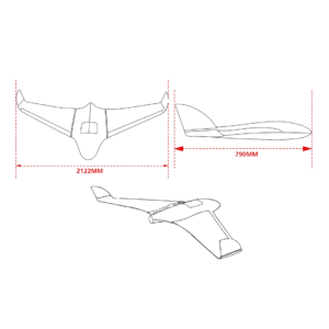 Skywalker X8 2122mm UAV Fixed Wing Drone