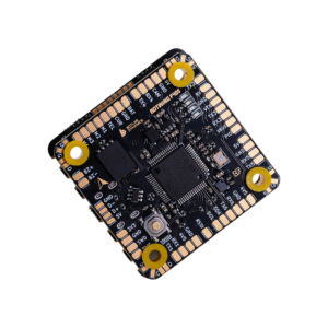 picture showcasing image of BotStack BotWing F405 FC Solderless Design and BotDrive AM32 4-in-1 ESC 55 Amps
