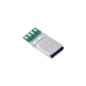 picture showcasing image of USB Type-C Male Plug Connector with PCB USB-C Breakout