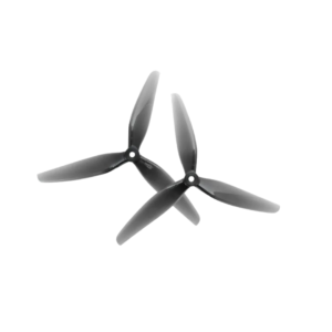 HQProp 7x4x3 Light Grey (2CW+2CCW)-Poly Carbonate Triblade Propeller