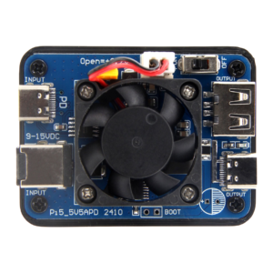 Geekworm Raspberry Pi 5 5V 5A Dual PD Power Module 9–24V Wide Voltage Input Dual PD Input / Output