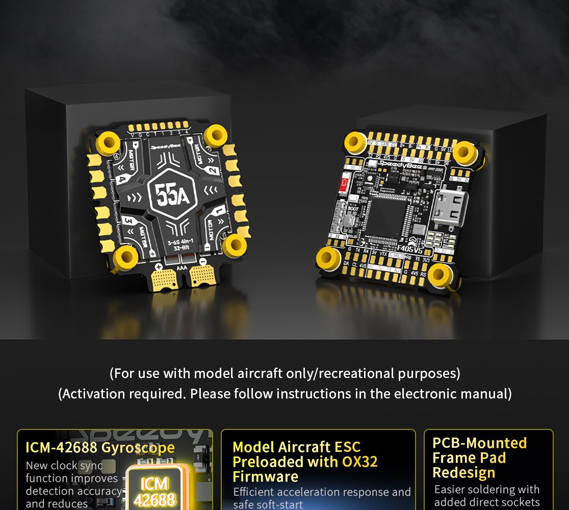 SpeedyBee F405 V5 OX32 55A ESC 8