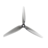 picture showcasing image of HQProp 7x3.5x3 Light Grey Poly Carbonate Triblade CW CCW Propeller Set
