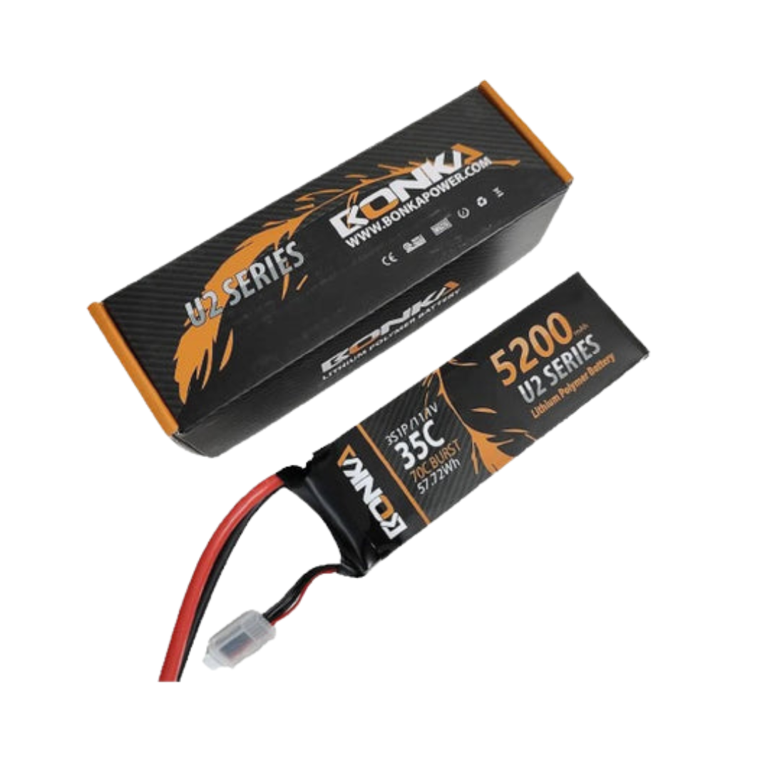 Bonka 5200mAh 22.2V 35C 6S Lithium Polymer Battery Pack 5 Bonka 5200mAh 22.2V 35C 6S Lithium Polymer Battery Pack