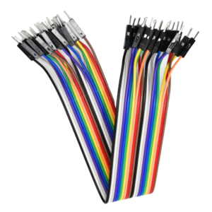picture showcasing image of Male to male Jumper wire- 20 pcs 20cm