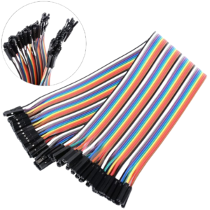 Female to Female Jumper Wire- 40pcs 20cm