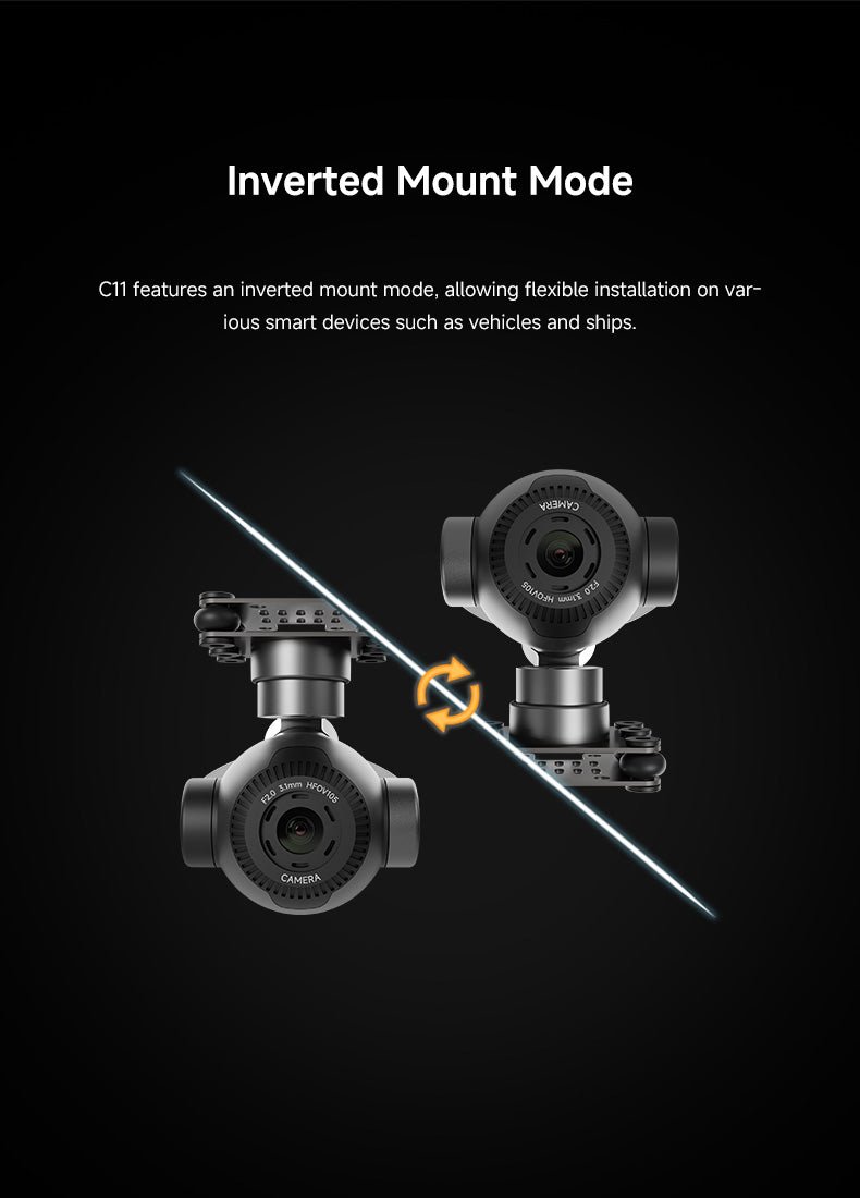 Skydroid C11 3-axis gimbal camera 12