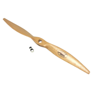 picture showcasing image of Fiala Prop Wooden 20x10 2-blade natural propeller