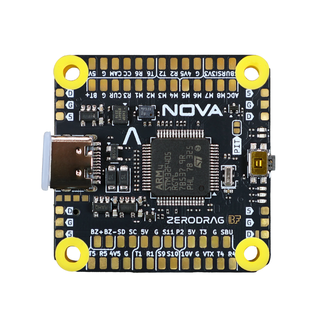 Zerodrag Nova F4 Flight Controller Made in India 1 picture showcasing image of Zerodrag Nova F4 Flight Controller Made in India