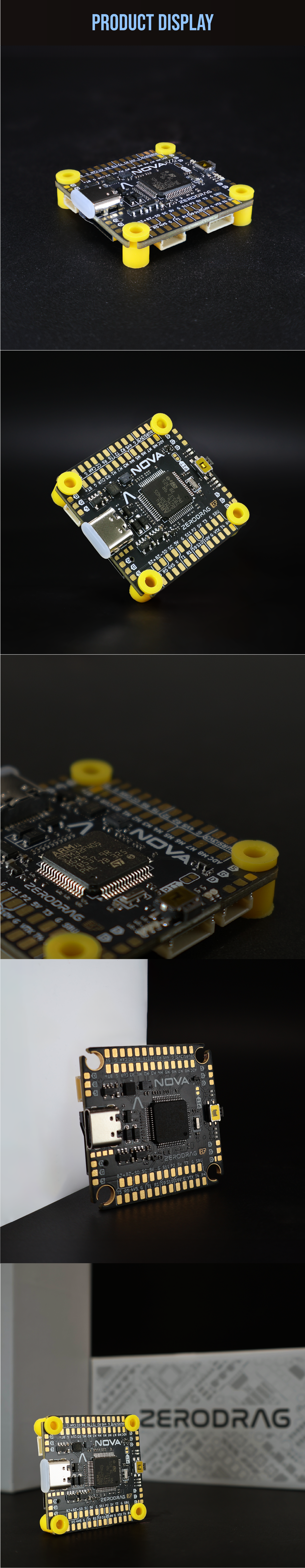 Zerodrag Nova F4 Flight Controller Made in India 8