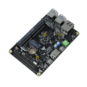 picture showcasing image of DFRobot Jetson Carrier Board for NVIDIA Jetson Nano and Xavier NX (Edge AI Expansion)